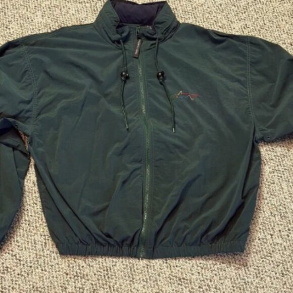 Greg Norman Collection Green Windbreaker Jacket. XL - Picture 1 of 10